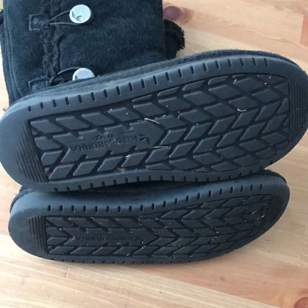 Koolaburra boots by Ugg black button up boots